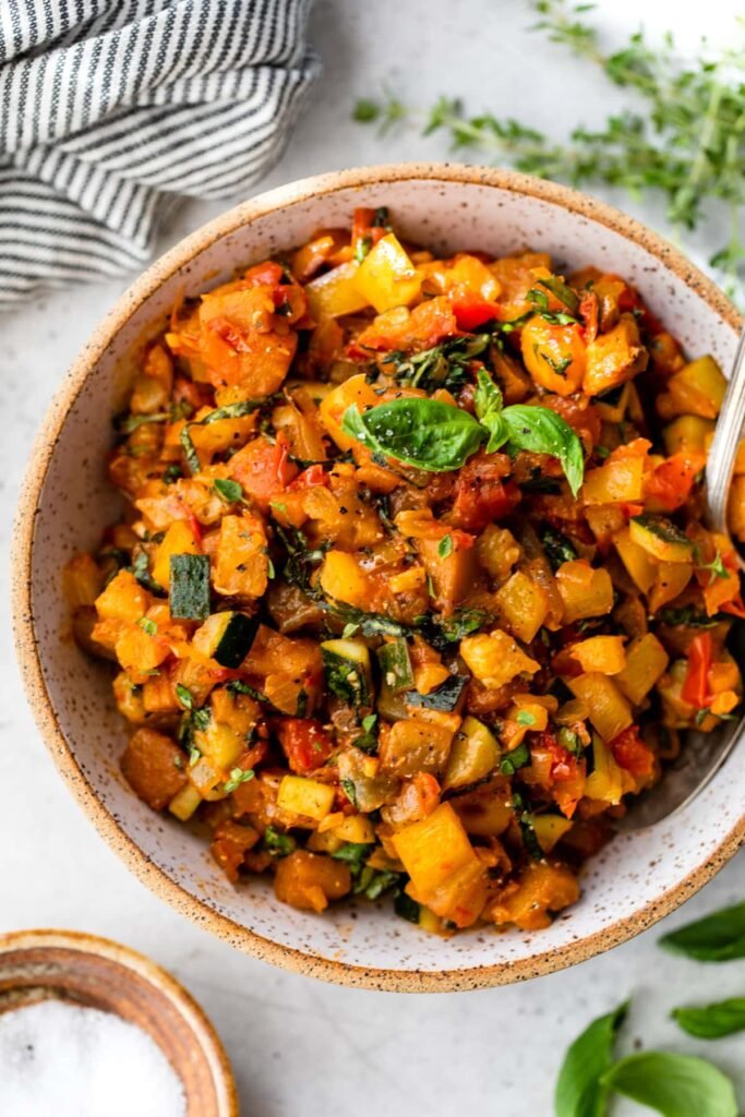 Receita Fácil de Ratatouille - Skinnytaste