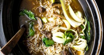 Slow Cooker Beef Ramen