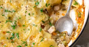 Turkey Pot Pie Gratin
