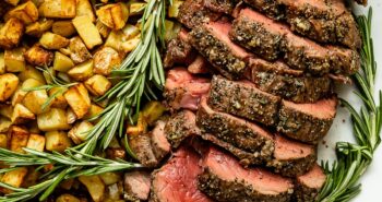 Garlic Rosemary Beef Tenderloin
