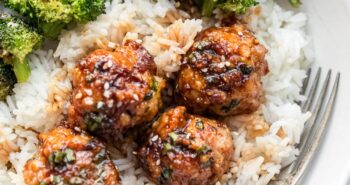 Asian Chicken Meatballs