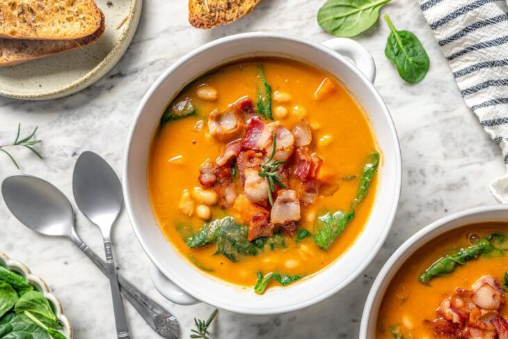 Sopa de Feijão Marinha | Gosto magro