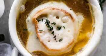 French Onion Chicken Soup
