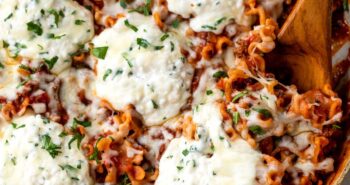 Skillet Beef Lasagna