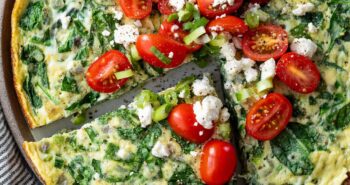 Spinach Feta Frittata
