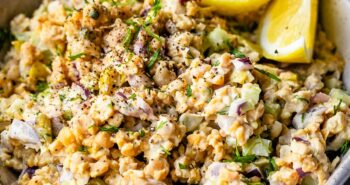 Salada de "atum" de grão