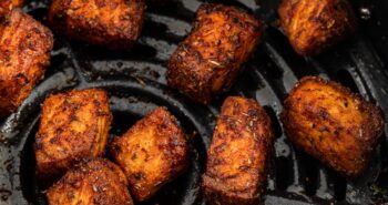 Blackended Air Fryer Salmon Bites