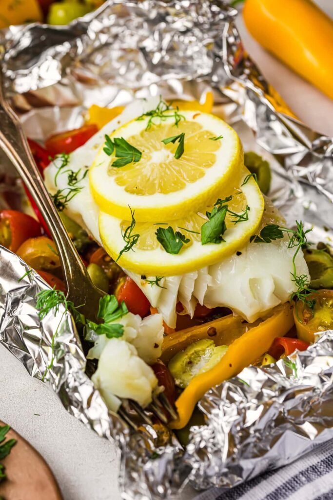 Mediterranean Fish Foil Packet