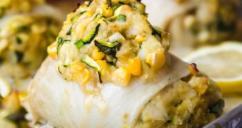 Crab Stuffed Flounder