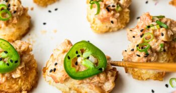 Spicy Shrimp Crispy Rice
