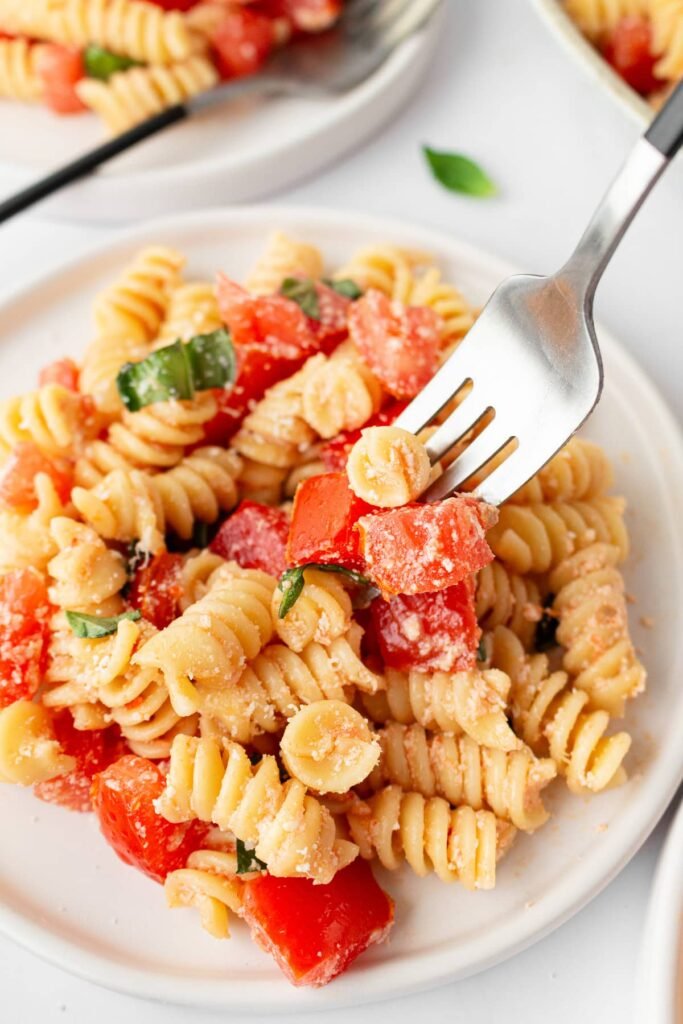 Marinated Tomato Pasta