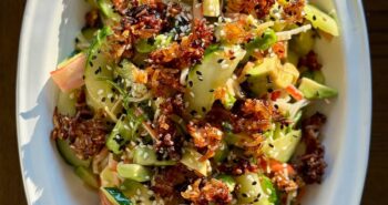 California Roll Cucumber Salad