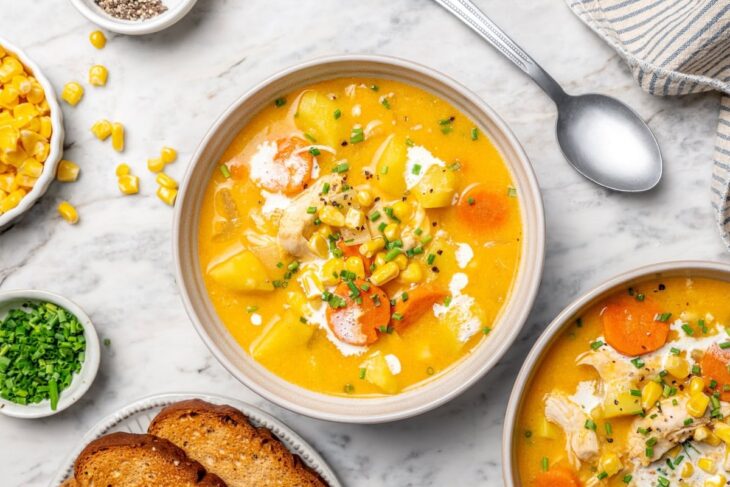 Casaco de milho de frango | Skinnytaste