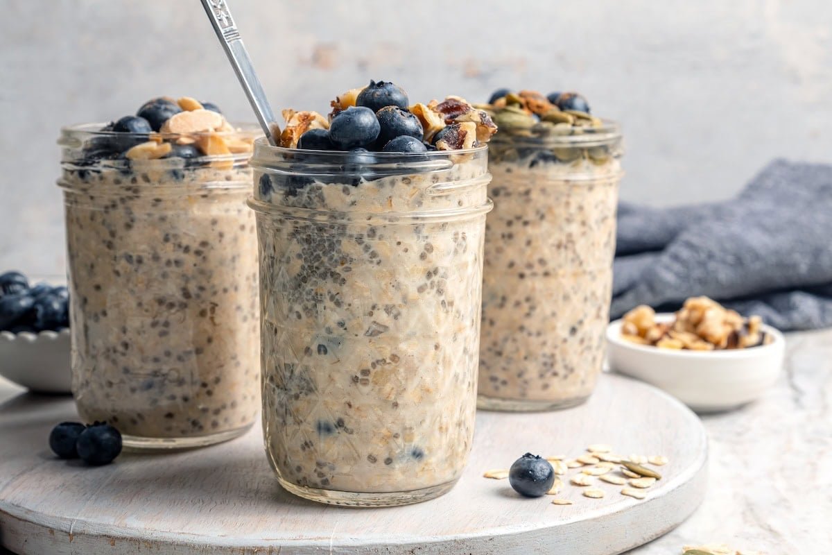 Como fazer aveia durante a noite (sem adição de açúcar!)