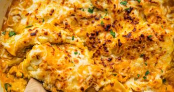 Pumpkin Lasagna Skillet