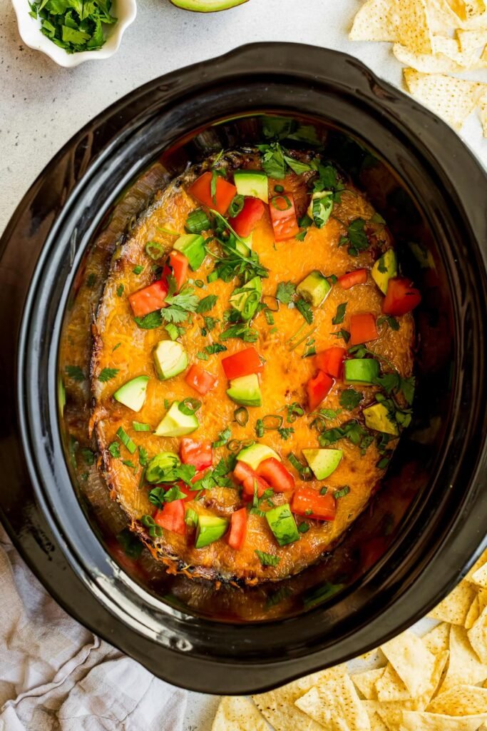 Slow Cooker Taco Dip