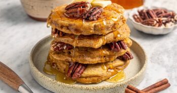 Panquecas fofas de abóbora | Skinnytaste