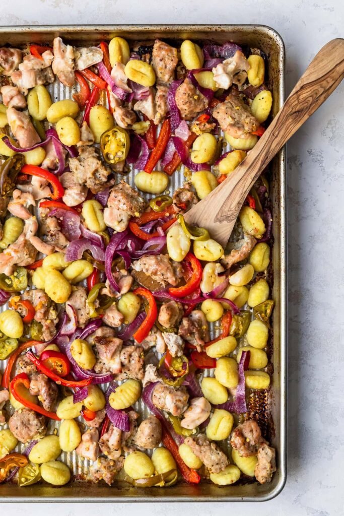 Sheet Pan Chicken Scarpariello