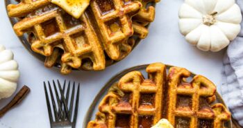 Waffles de Abóbora - Skinnytaste