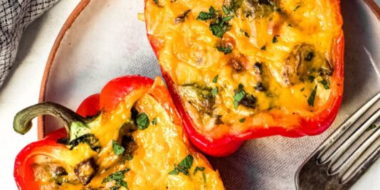 Breakfast Stuffed Peppers