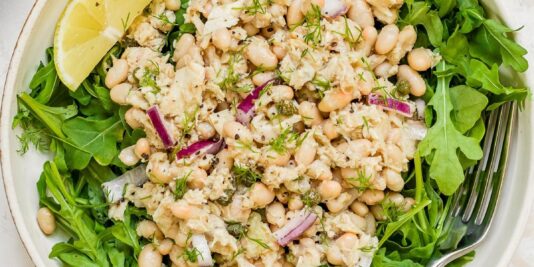 Tuna White Bean Salad